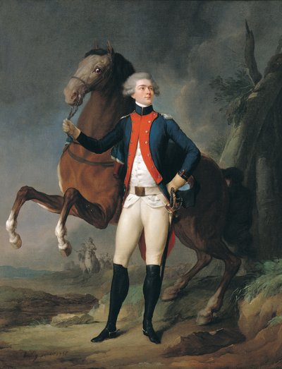 Gilbert Motier (1757-1834) Marquis de la Fayette, 1788 by Louis Leopold Boilly